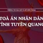 Tòa án nhân dân tỉnh Tuyên Quang và 8 TAND cấp khu vực