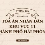 Địa chỉ và số điện thoại TAND Khu vực 11 TP Hải Phòng