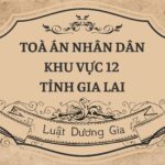 Địa chỉ và số điện thoại TAND Khu vực 12 tỉnh Gia Lai