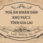 Địa chỉ và số điện thoại TAND Khu vực 3 tỉnh Gia Lai