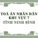 Địa chỉ và số điện thoại TAND Khu vực 7 tỉnh Ninh Bình