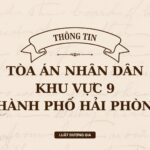 Địa chỉ và số điện thoại TAND Khu vực 9 TP Hải Phòng