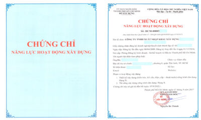Quy định về chứng chỉ năng lực xây dựng? Chứng chỉ năng lực xây dựng có bắt buộc không?