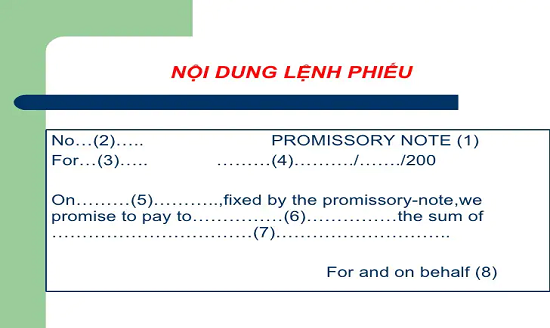 Lệnh phiếu là gì? Sự khác nhau giữa hối phiếu và lệnh phiếu?