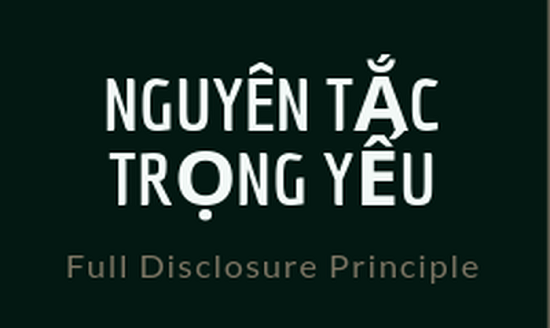 Các nguyên tắc trọng yếu trong kế toán giúp hỗ trợ cho doanh nghiệp của bạn