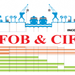 CIF là gì? FOB là gì? Sự khác nhau giữa CIF và FOB?
