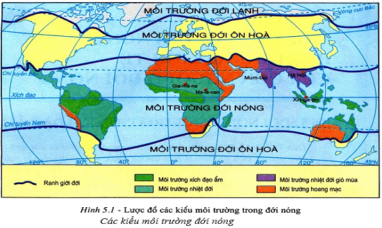 Việt nam nằm ở đới khí hậu nào đặc điểm khí hậu việt nam