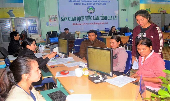 Trung tâm giải quyết hưởng trợ cấp thất nghiệp tỉnh Gia Lai