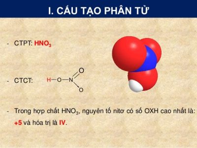 Axit nitric (HNO3) là gì? Tính chất hóa học và bài tập về HNO3?