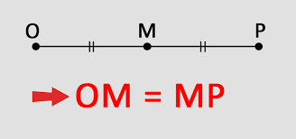 Chứng minh rằng điểm M nằm trong lòng điểm A và B thực hiện mang đến AM = MB.
