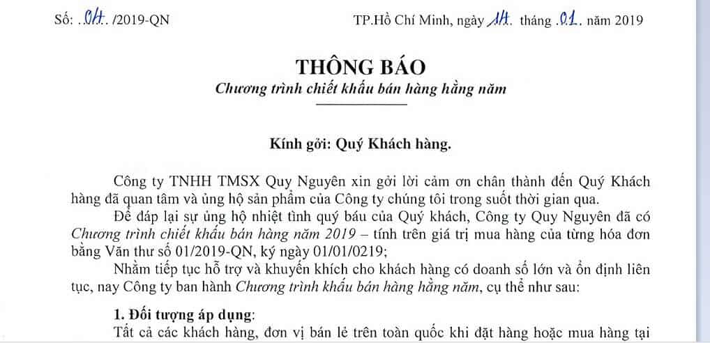 Mẫu Công Văn Gửi đối Tác, Khách Hàng Chuyên Nghiệp Nhất