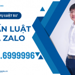 Luật sư tư vấn pháp luật miễn phí qua chat Zalo Online 24/7