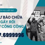 Dịch vụ Luật sư bào chữa tội gây rối trật tự nơi công cộng