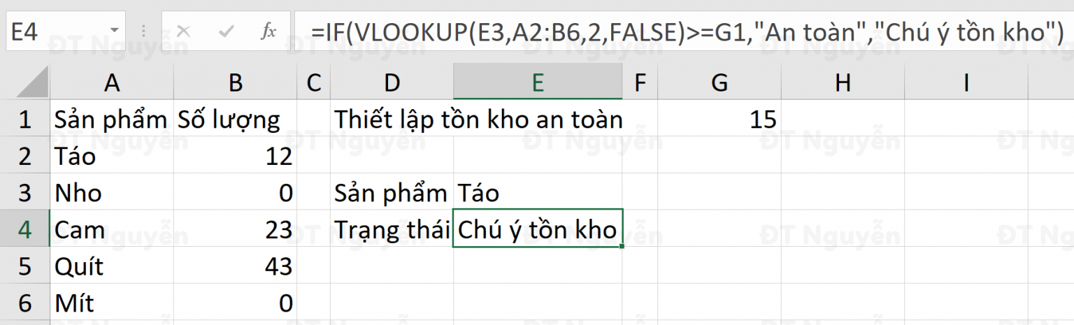 if + Vlookup