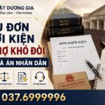 Mẫu đơn khởi kiện đòi nợ khó đòi gửi Toà án nhân dân