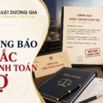 Mẫu thông báo nhắc thanh toán nợ, thông báo đòi nợ