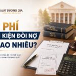 Án phí khởi kiện đòi nợ, thu hồi nợ là bao nhiêu tiền?