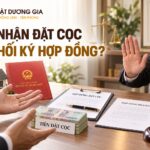Phải làm gì khi bên nhận đặt cọc từ chối ký hợp đồng?