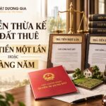 Quyền thừa kế với đất thuê trả tiền một lần, hàng năm