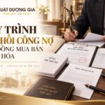 Quy trình thu hồi công nợ hợp đồng mua bán hàng hóa