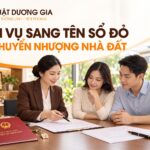 Dịch vụ sang tên sổ đỏ khi chuyển nhượng nhà đất