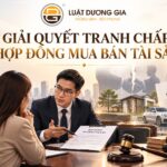 Luật sư giải quyết tranh chấp hợp đồng mua bán tài sản