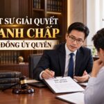 Luật sư giải quyết tranh chấp hợp đồng ủy quyền