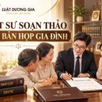 Luật sư soạn thảo, làm chứng biên bản họp gia đình